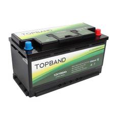 Lithium batterier 75Ah, 100Ah, 200Ah - Topband - 200Ah 12V