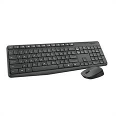 Logitech MK235 Trådløs tastatur og mus sæt - Dansk