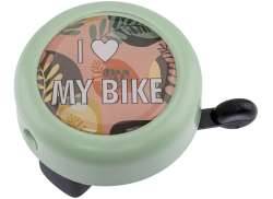 Reich I Love My Bike Cykelringklocka Ø55mm - Pastell Grön