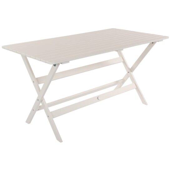 Slite bord vit 76x140 cm - Vit