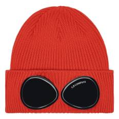 C.p. Company, Accessoarer, Herr, ONE Size, Bomull, Röd Beanie Mössa Tillbehör - red (ONE SIZE)