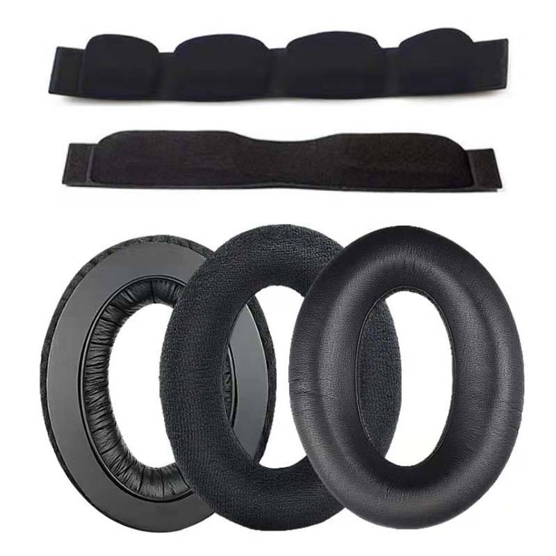 Replacement Ear Pads Foam Earpads For Sennheiser HD545 HD565 HD580 HD600 HD650 Headphones Repair Parts Head Beam Cushion