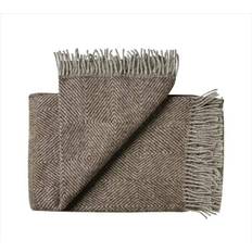 Fanø Knæplaid 85 x 130 cm - Ash Brown