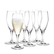 Holmegaard Perfection Champagneglas 23 cl - 6 stk