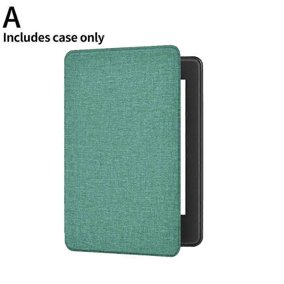 (Green) Protective Shell Flip E-Book Cover For Kindle Paperwhite 12th Case