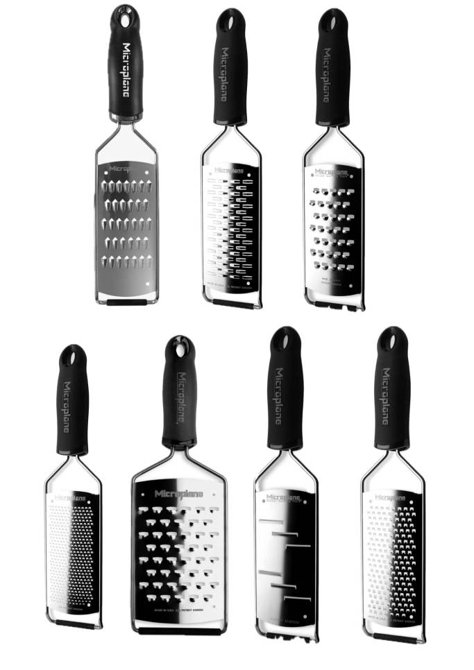 Rivjärn, Gourmet, 3-pack - Microplane