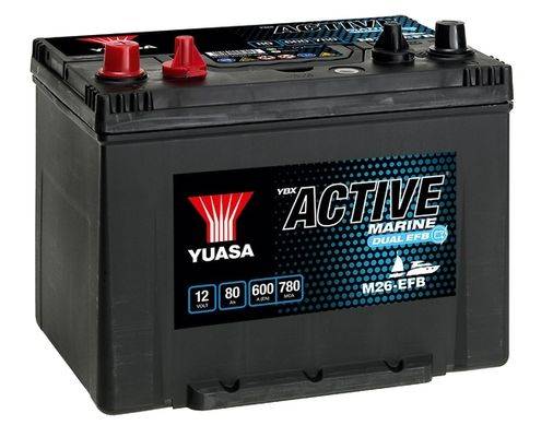 Batteri YUASA M26-EFB