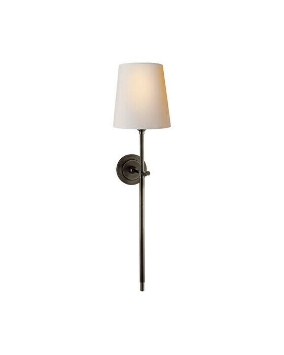 Visual Comfort Bryant Tail vägglampa brons - Guld / Brun (H: 66,04 x B: 15,24 cm)