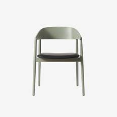 Andersen Furniture AC2 Stol Grøn Bøg Sort Læder