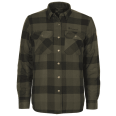 Pinewood Canada Classic 2.0 Skjorta Dam Green/Black XS (XS)