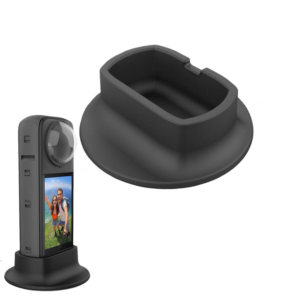 For Insta360 X5 X4 Silicone Base Mount Holder Stable Standing Action Camera Accessories