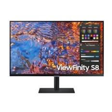 Samsung ViewFinity S8 S32B800PXU - S80PB Series - LED-skærm - 32 - 3840 x 2160 4K @ 60 Hz - IPS - 600 cd/m² - 1000:1 - DisplayHDR 600 - 5 ms - HDMI,