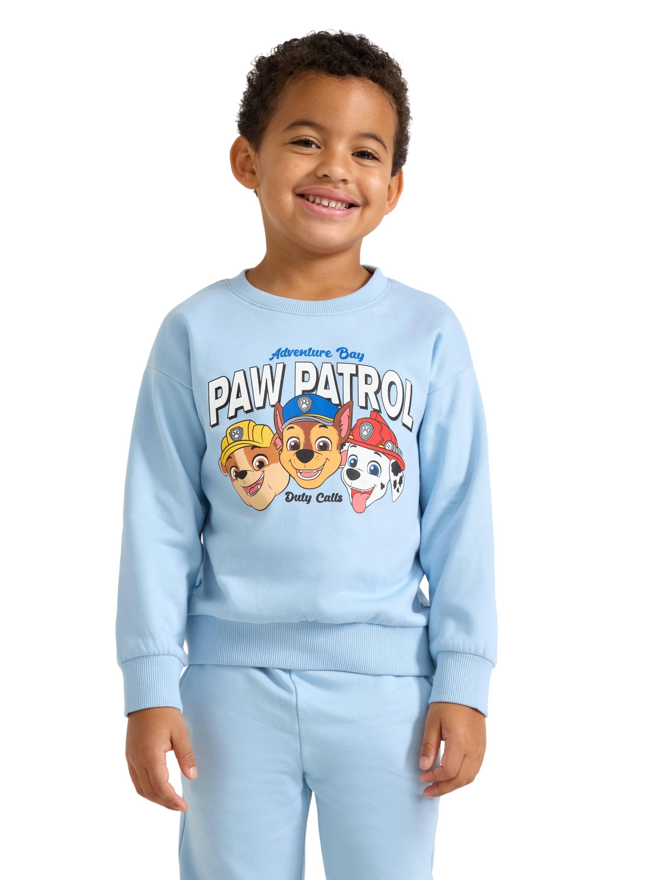Lindex Comfy Sweatshirt in Cotton Jersey w Str 92 - Blue Sweatshirts hos Magasin.