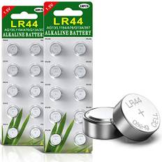 20 Stück AG13 LR44 1.5V Alkaline Knopfzelle Batterien ohne Quecksilber (357/357A/L1154/A76/GPA76)