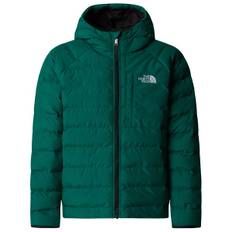 The North Face Boy's Reversible Perrito Hooded Jacket Syntetisk jakke Børn størrelse XL farve grøn