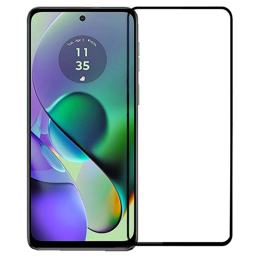 Motorola G54 5G - MOFI Premium Härdat glas skärmskydd - Heltäckande.