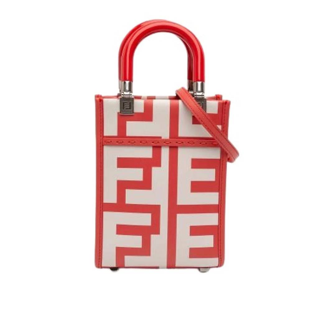 Fendi Vintage Pre-owned Sunshine Shopper Tote - Vintage - Dame - Flerfarvet - ONE SIZE - Uld