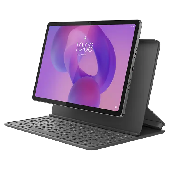 Lenovo Idea Tab 8GB 128GB & Keyboard MediaTek Dimensity 6300-processor 2,40 GHz , Android 15 eller senare, 128 GB UFS 2.2