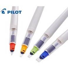 Ritning set pilot parallell kalligrafi pennor reservoarpenna skolan brevpapper gotiska f&#xE4;rgade konstpennor patroner - orange keps -2.4mm nib