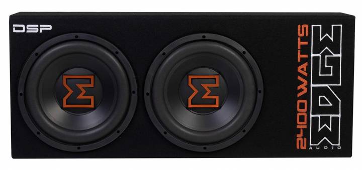 EDGE DBX 2x12 tums Aktiv baslåda med DSP slutsteg