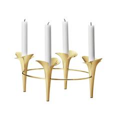 Georg Jensen Living Georg Jensen Bloom Lysestage guld