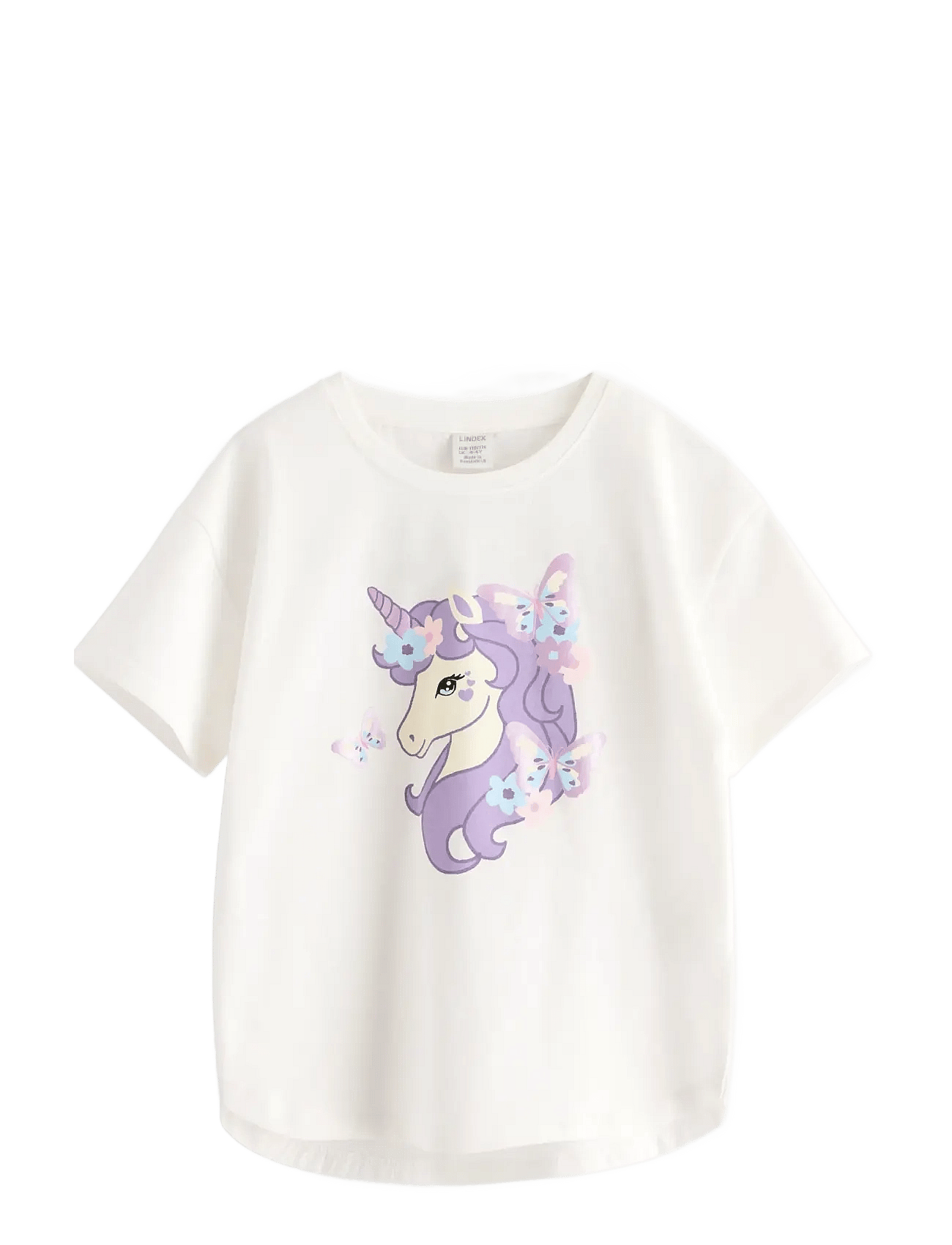 Lindex Cotton T-Shirt - White - 122/128