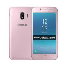 Renoverad Samsung Galaxy J2 Pro (2018) Original olåst J250F Dual SIM J250G Single SIM 5.0 8MP Quad-core mobiltelefoner J250F Dual SIM Simple rosa