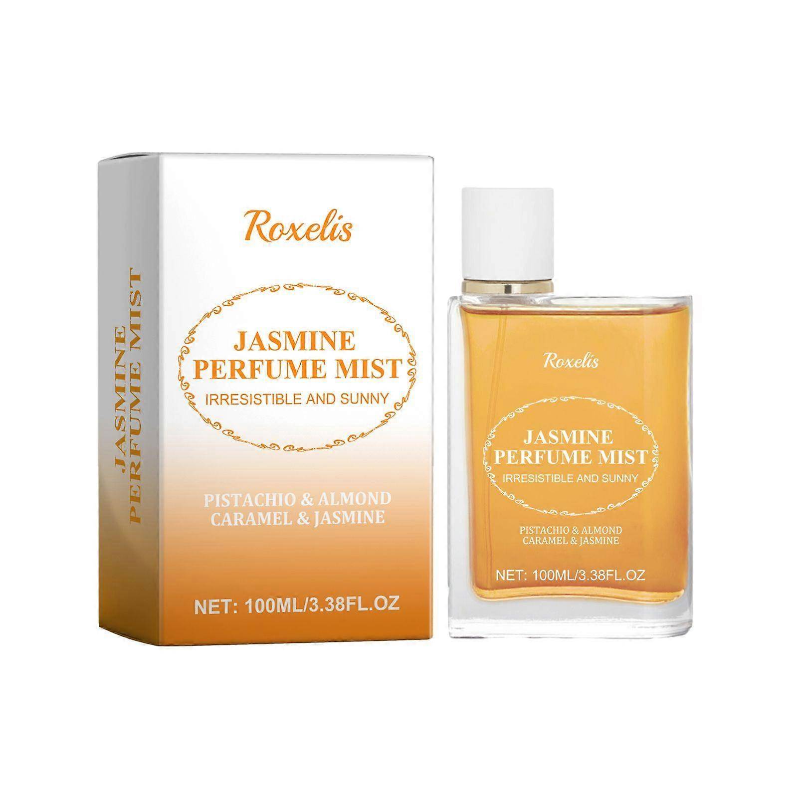 Eau de Toilette, Brasiliansk Parfym för Kvinnor, Fräsch, Naturlig, Långvarig Jasmin, Träig Blommig Doft, 100ml