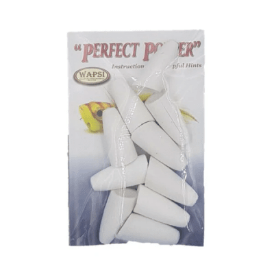 Wapsi "Perfect Popper" Popper Huvuden Till Flugbindning 10 Pack