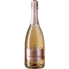 Prosecco DOC Rosé Millesimato Extra Dry Terra Vizina | Ukendt drue Mousserende vin fra Veneto, Italien