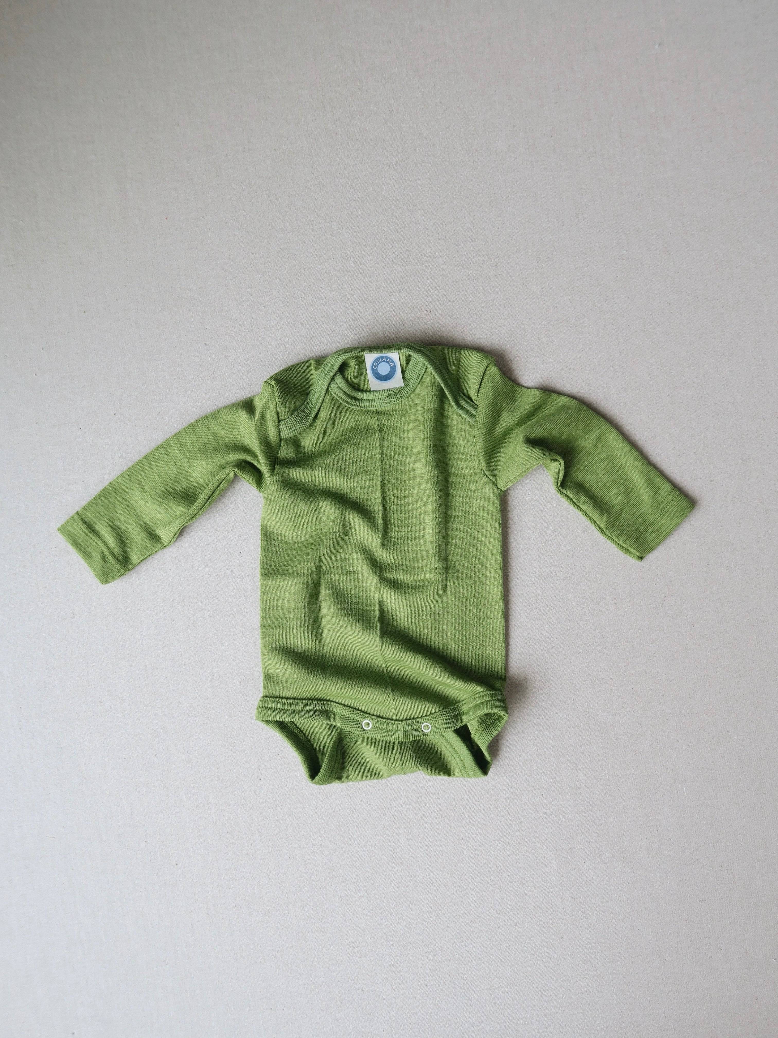 Cosilana - Uld/silke body - Grøn - 62/68