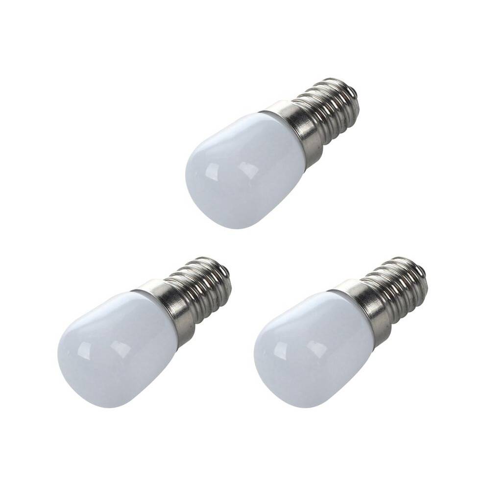 3X 1.5W SES E14 2835 SMD Fridge Freezer LED Light Bulbs Pygmy Lamp 220V Color:Warm White Pack:1Pcs