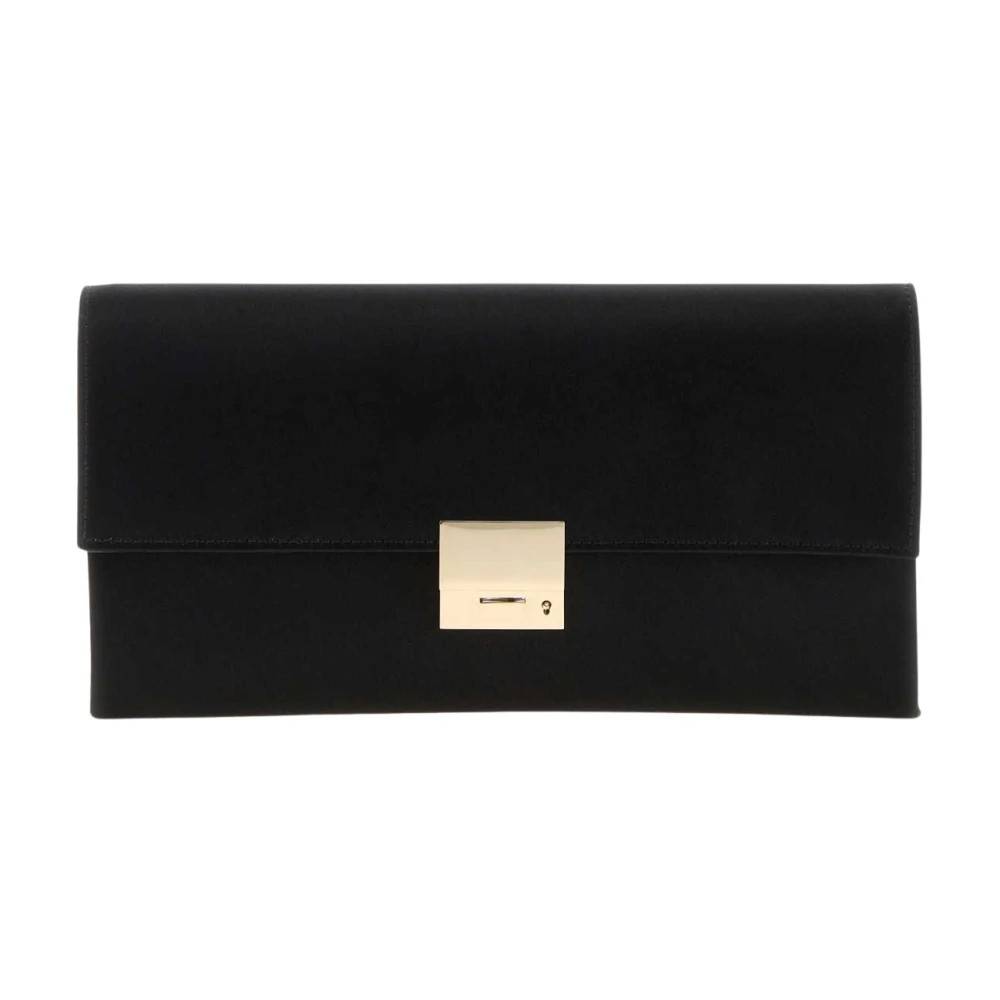Tom Ford Satin Clutch - Tasker - Dame - Sort - ONE SIZE - Satin