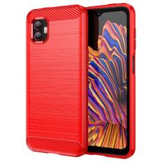 EIDERWOOD Samsung Galaxy Xcover 6 Pro Brushed Carbon Cover - Rød