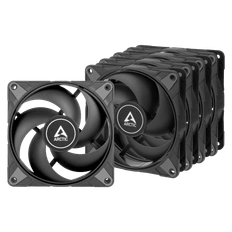 L12 Arctic P12 Max (5-Pack) Black High-Speed PWM-Lüfter