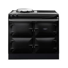 AGA R3 100 med 1 platta samt induktionshäll 2 zoner - Black