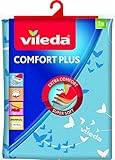 Vileda Comfort Plus strykbräda, tre lager bomullsfleece och absorberande svamp, blandade färger