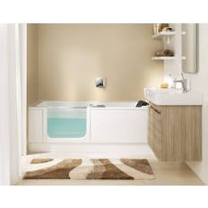 Artweger Twinline 2 Duschbadewanne mit Wannentür 170x75cm, weiß