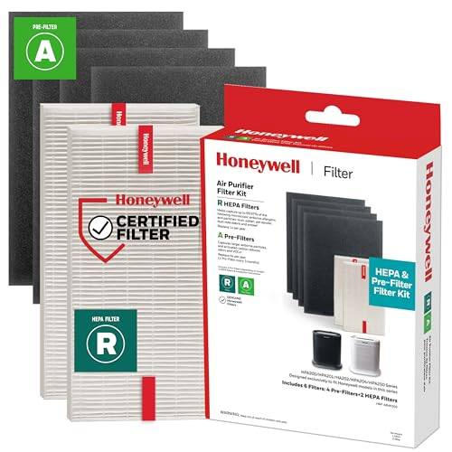 Honeywell True HEPA Filter värdekombopack för luftrenare från HPA200-serien
