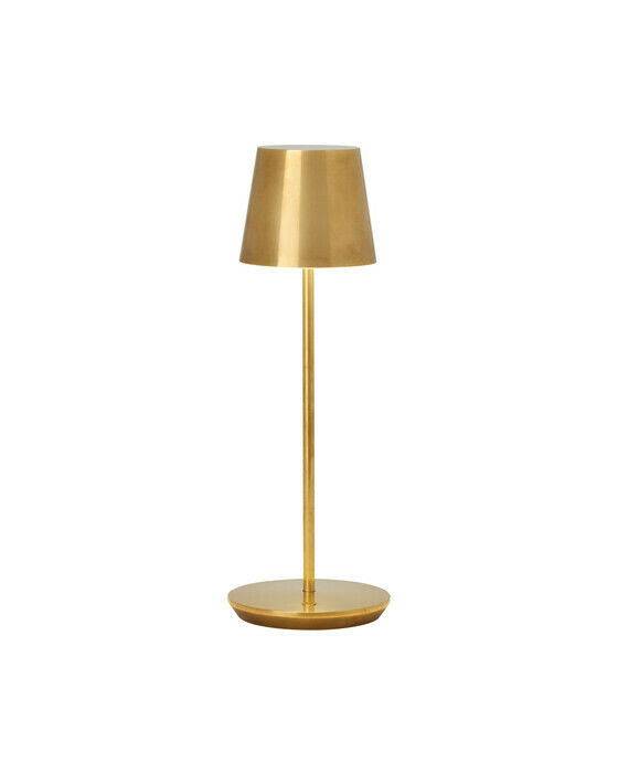 Visual Comfort Nevis bordslampa uppladdningsbar mässing - Guld / Brun