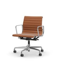 EA118 Aluminium Group Kontorstol - Poleret/Cognac