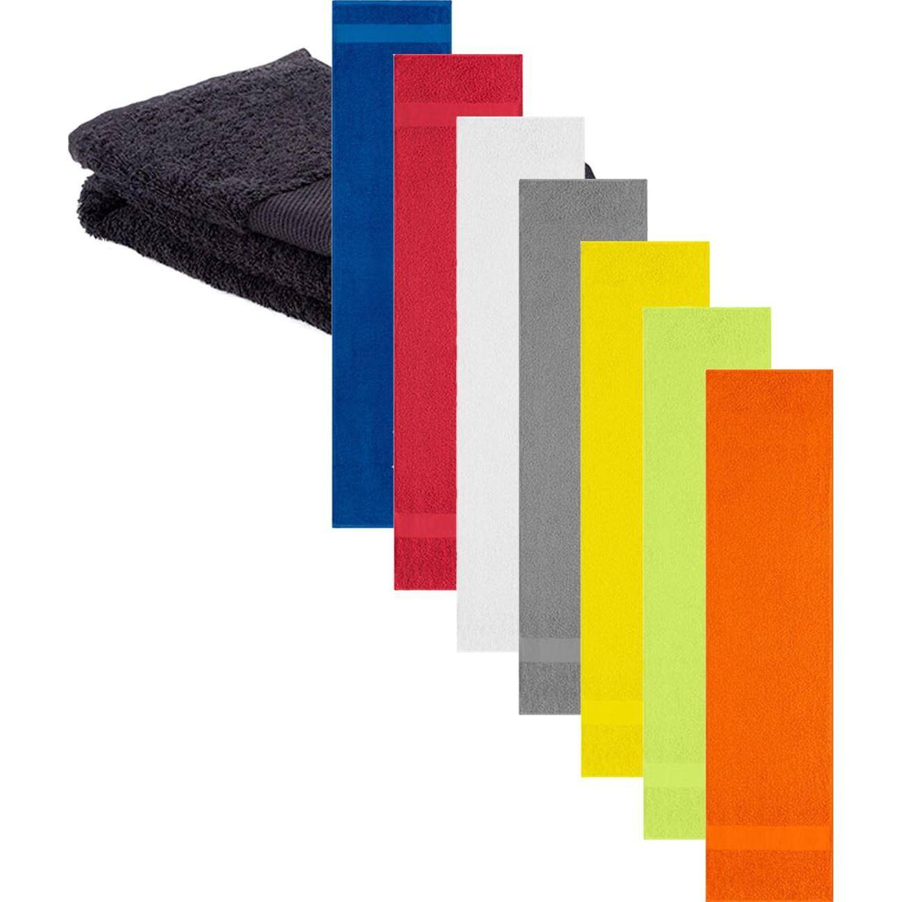 L-merch NT9190 Håndklæder Grey 130 x 30 cm