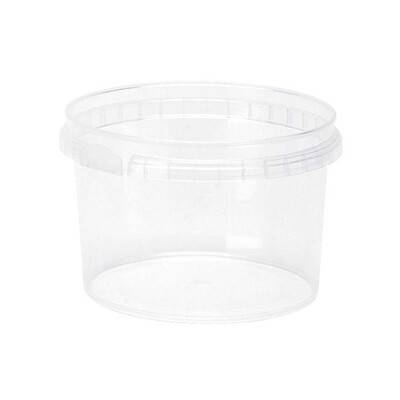 Condibøtte m. låg 280 ml 475 sæt handy-lock PP Ø95 x H280 mm