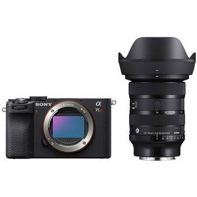 Sony Alpha 7C R (ILCE-7CR) + Sigma 24-70mm f/2.8 DG DN II Art  sort