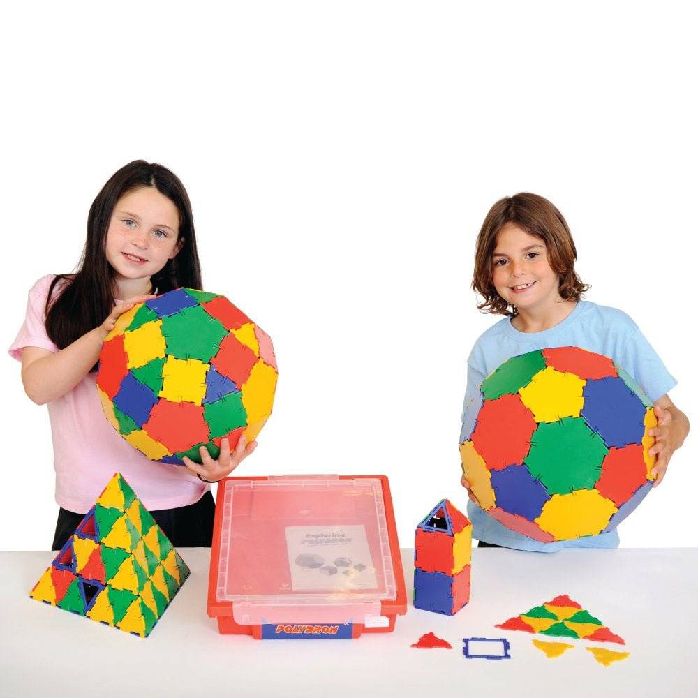 Polydron Basissæt - 184 dele - Fra 4 år
