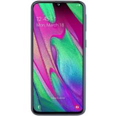 Samsung Galaxy A40 | 64 GB | Single-SIM | sort | nyt batteri