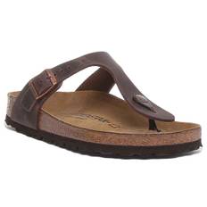 Birkenstock Gizeh In Brown | Regular Fit - 10.5 UK - 45 EU - 12/12.5M US / Brown