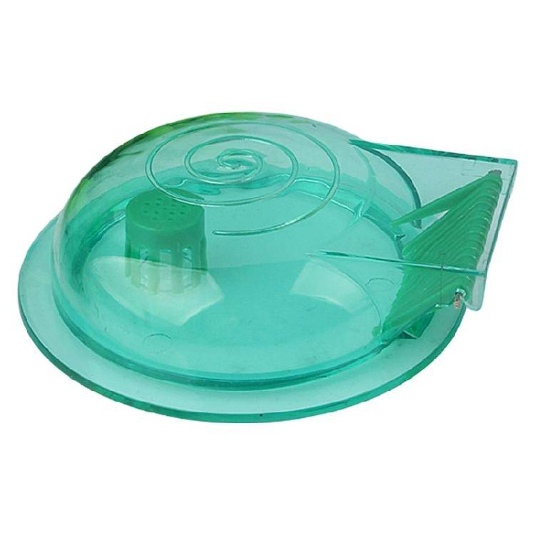 Kompakta Snigel Fällor Fångare För Akvarium Fiskkar Plast Rengöringsverktyg Med Inbyggda Betesbehållare Akvarium Tillbehör blue