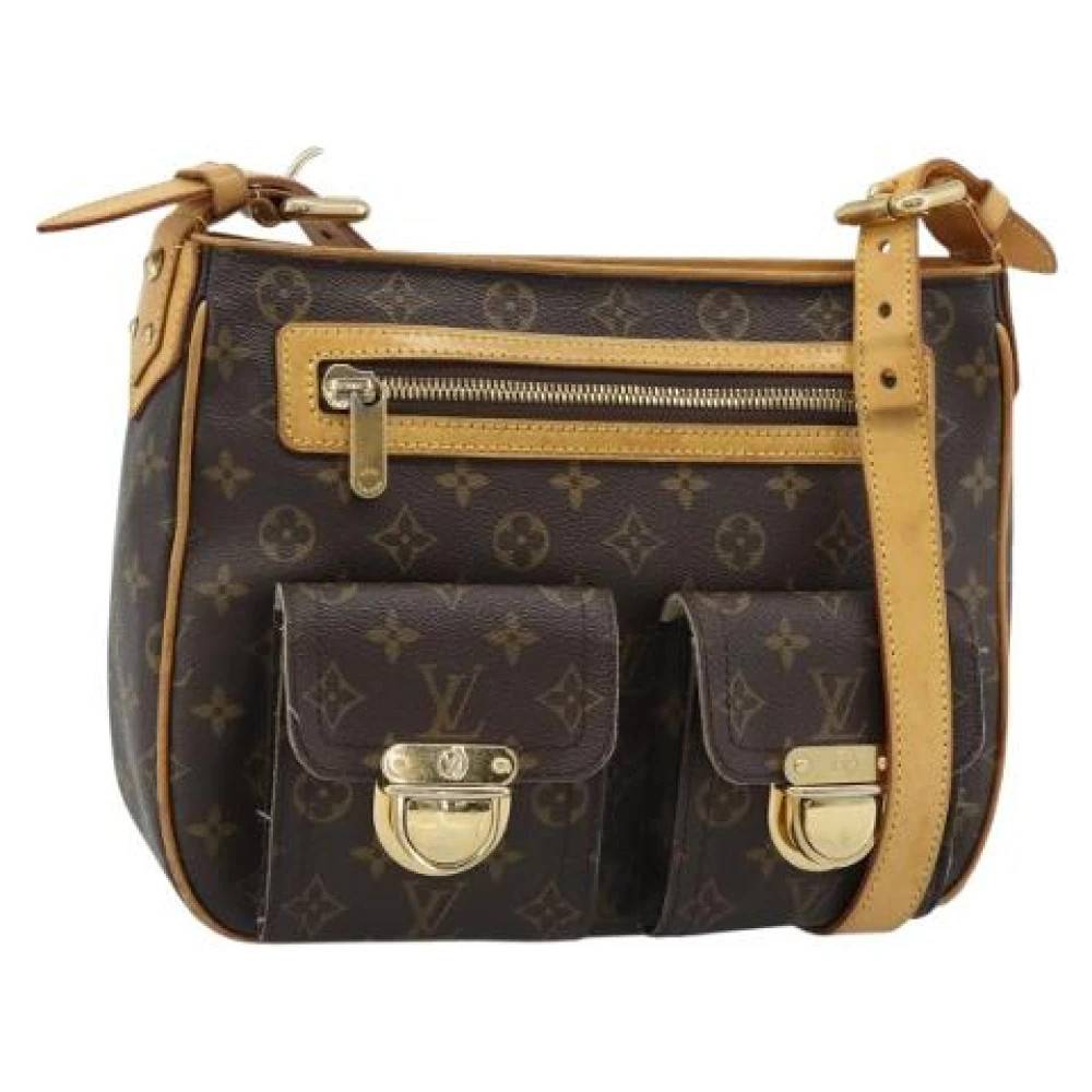 Louis Vuitton Vintage Pre-owned Laeder louis-vuitton-tasker - Vintage - Dame - Brun - ONE SIZE -