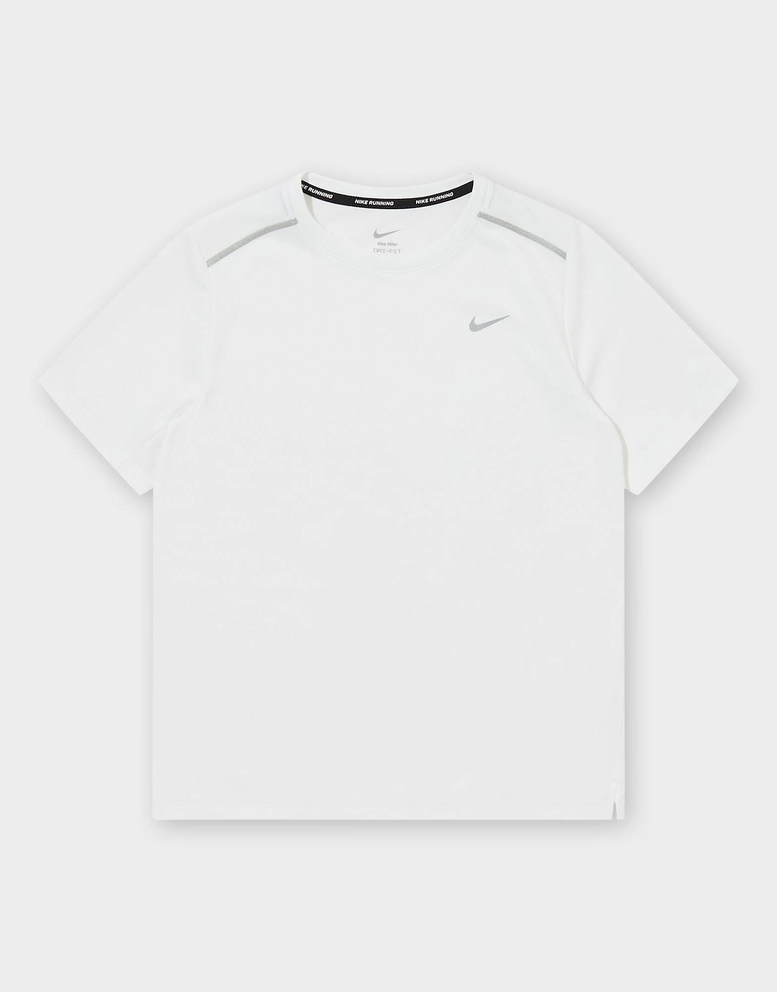Nike Dri-FIT Miler T-Shirt Junior, vit - 12-13Y